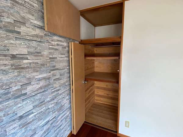 収納　十分な収納スペースがあります