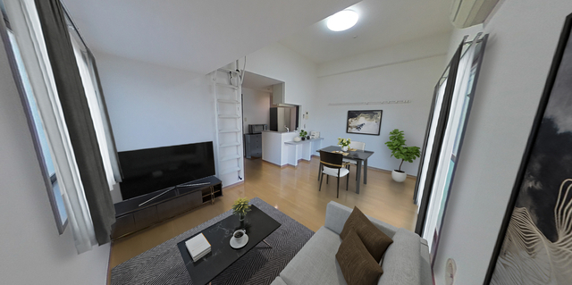 居室・リビング　家具はＣＧです