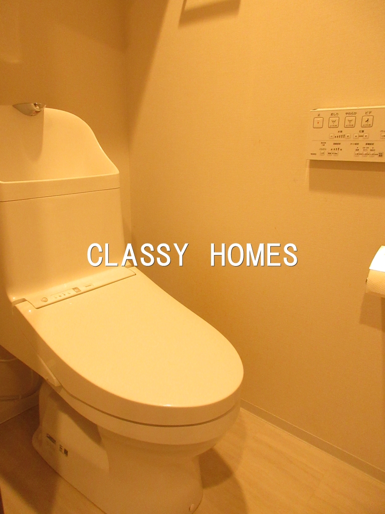 トイレ　2023年竣工　ジオ八潮イーストレジデンス：トイレ