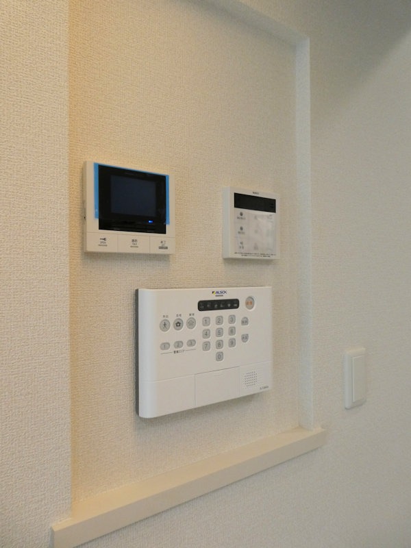 セキュリティ　緊急時にも安心のホームセキュリティ導入済み！