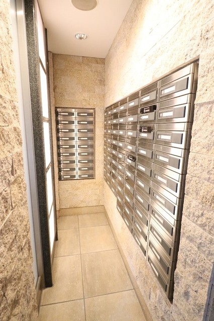 セキュリティ　集合郵便受け