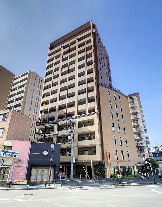 建物外観　大井町駅歩5分・4線路利用可能・バイク駐車可