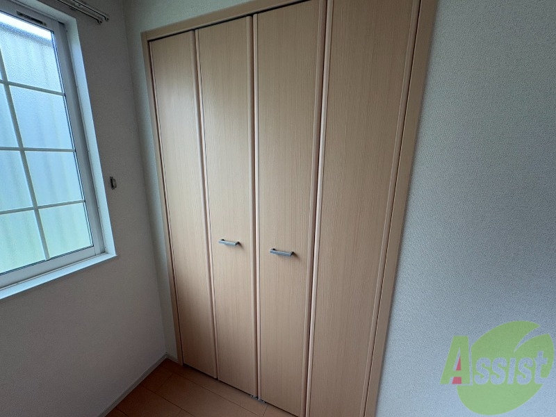 収納　ここに収納があります。収納があると部屋が広く使えます。