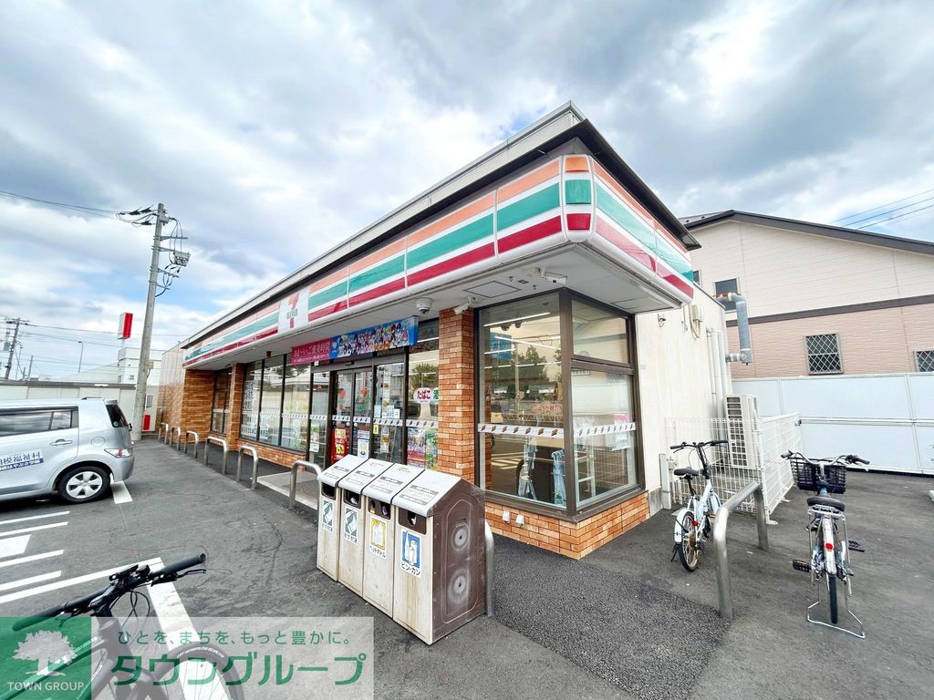 コンビニ　セブンイレブン相模原上鶴間2丁目店（コンビニ）まで370m