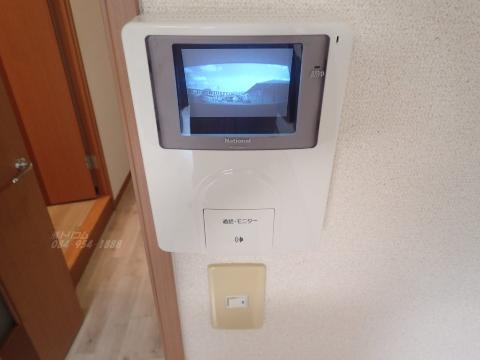 セキュリティ　カメラ付インターホン（イメージ）