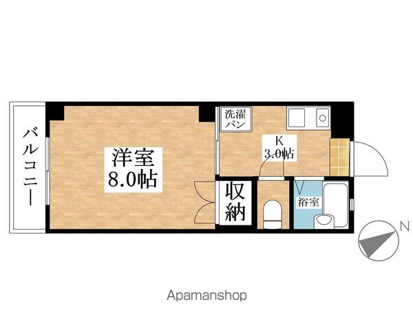 マンション若山_間取り_0