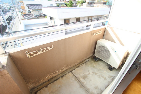 バルコニー　※別号室の写真です。