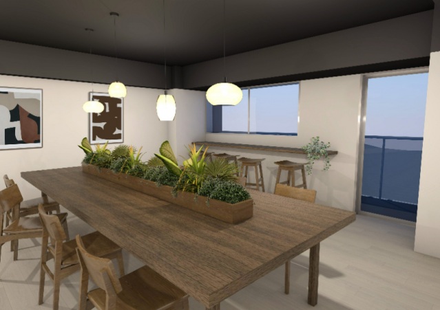 その他共有部分　ラウンジ（イメージ）