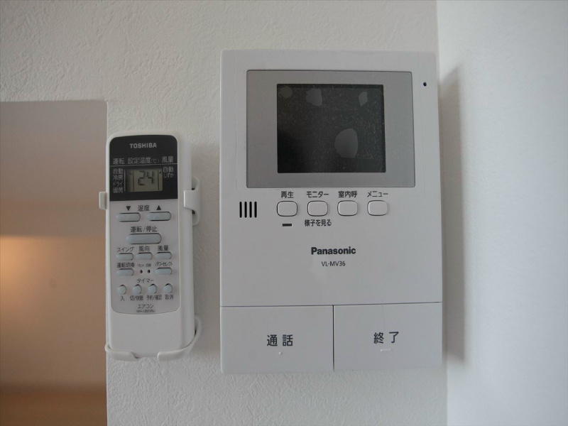 セキュリティ　ＴＶモニター付インターホン