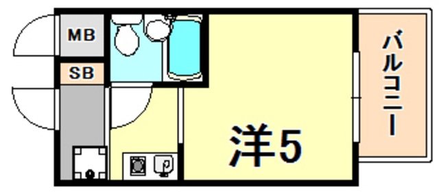 ライオンズマンション三宮の間取り