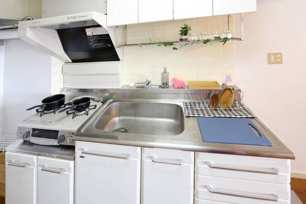 キッチン　モデルルームの写真です