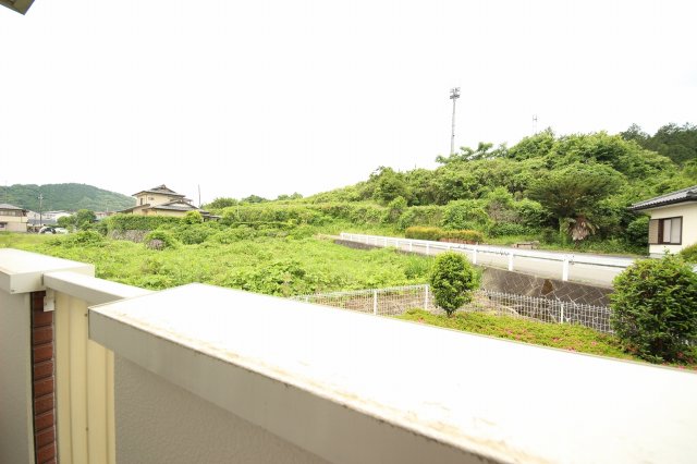 眺望　バルコニーからの展望です