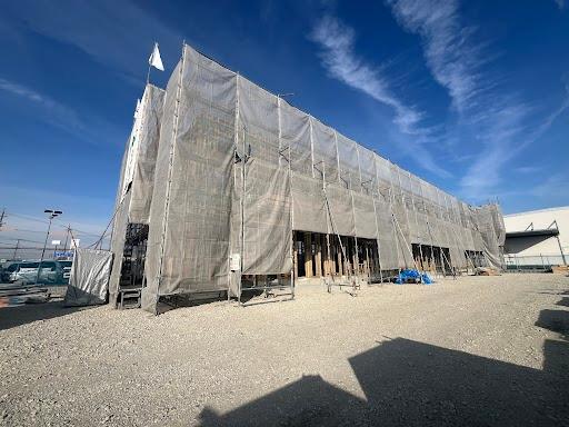 建物外観　建築現場