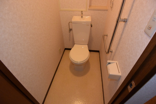 トイレ　トイレもきれいです