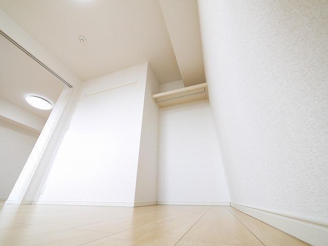 収納　大きなスペースがあり、収納には困りません