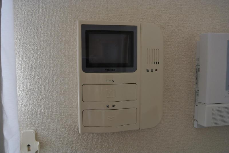 セキュリティ　モニター付きインターフォン