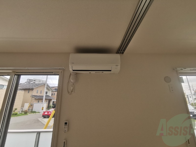その他設備　エアコンが設置済みです。入居後すぐに使用できます。