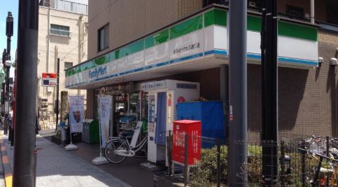 コンビニ　ファミリーマート新馬場サクセス通り店（コンビニ）まで433m