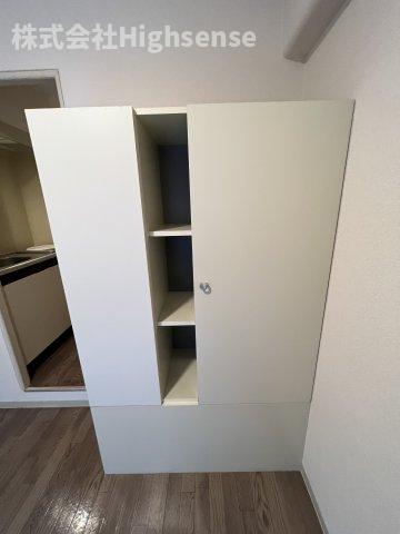 収納　十分な収納スペースがあります