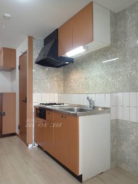 キッチン　2口ガスコンロ