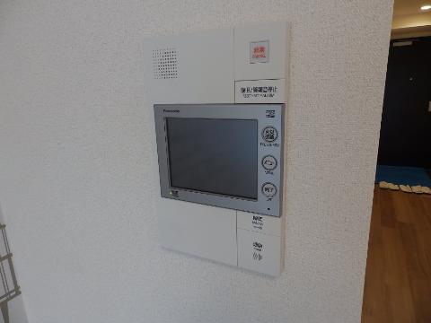 セキュリティ　カメラ付インターホン（イメージ）