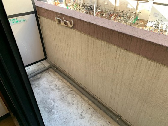バルコニー　※別部屋の写真です