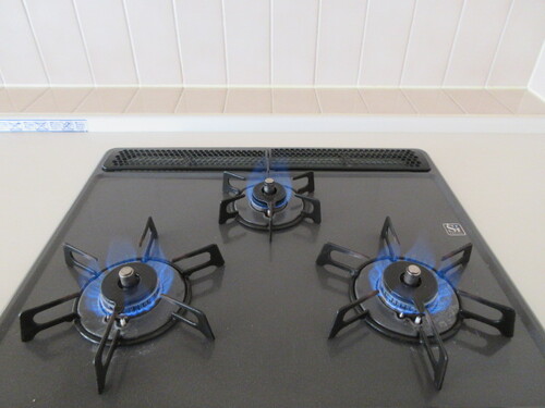 その他設備　3口ガスコンロ　前回募集時／2019年1月の写真