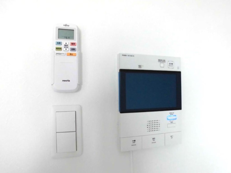 セキュリティ　急な来客も顔が見えて安心！