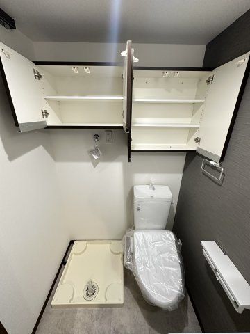 その他部屋・スペース　イメージ写真です・室内洗濯機置場の上には棚があります！