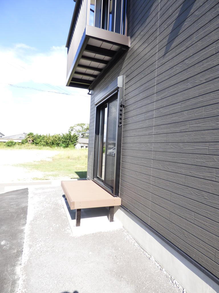 バルコニー　同タイプによる完成イメージです