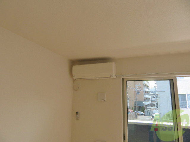 その他設備　エアコンが設置してありますので、寒暖対策もばっちり。