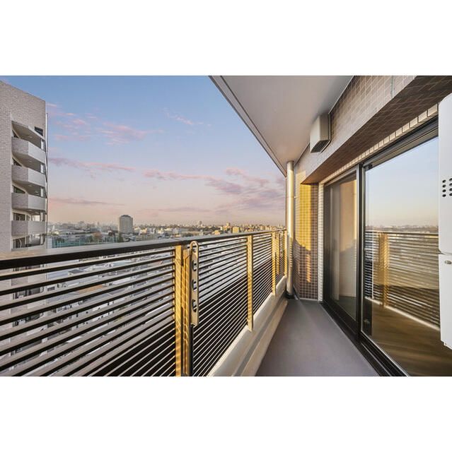 バルコニー　落ち着いた時間を過ごせるバルコニーです