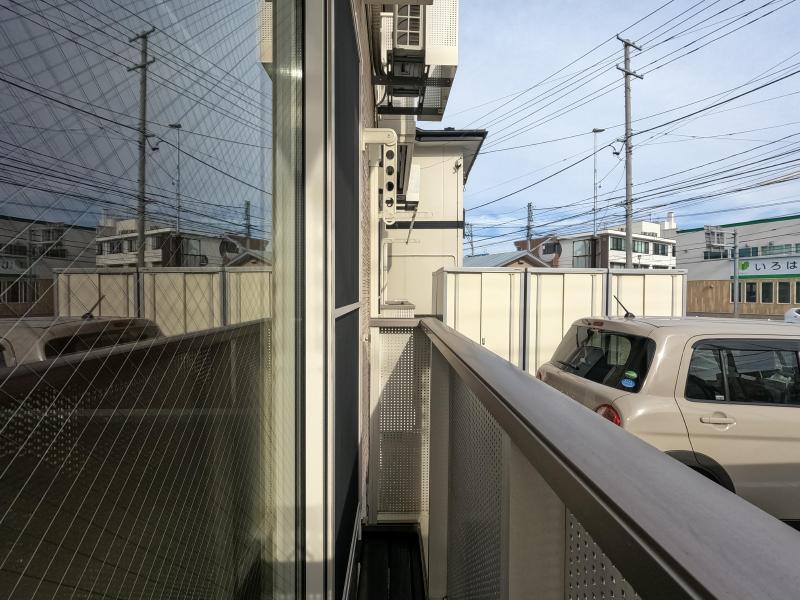 バルコニー　同タイプの写真です。