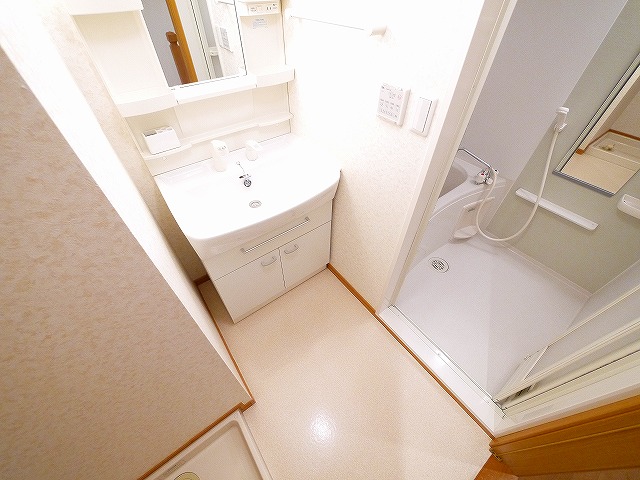 洗面設備　洗面所です