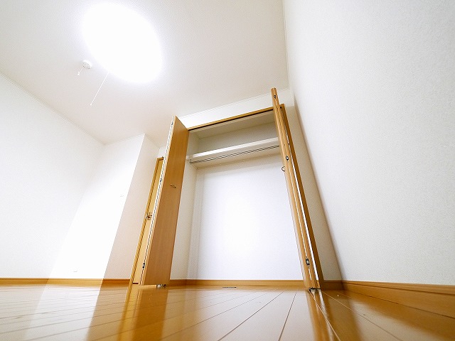 収納　十分な収納スペースがあります