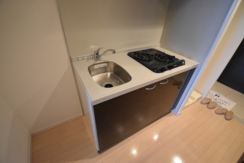 キッチン　システムキッチン（２口ガスコンロ）