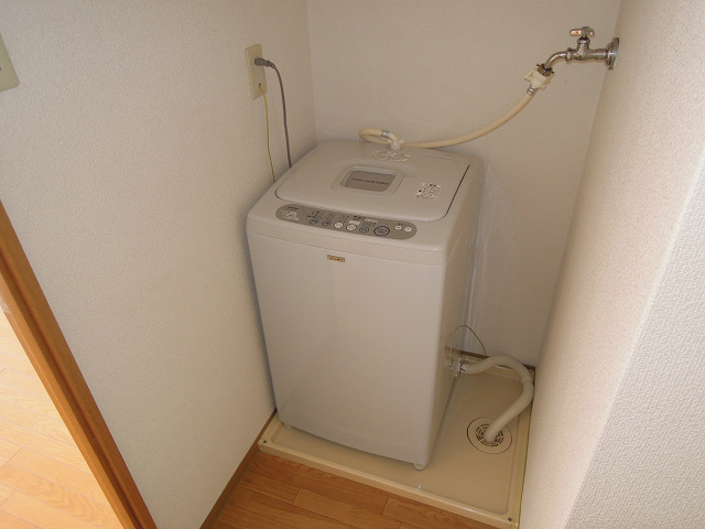 洗面設備　室内洗濯機置場