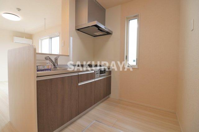 キッチン　2022年撮影。現況と異なる場合がございます。