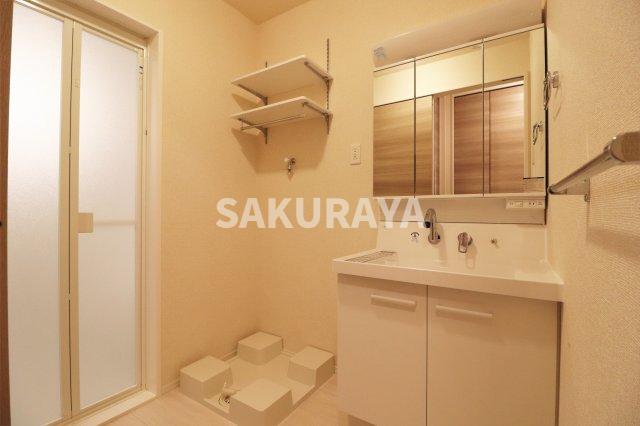 洗面設備　2022年撮影。現況と異なる場合がございます。