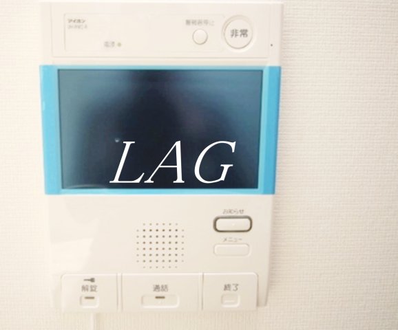 セキュリティ　モニター付きインターホンです。