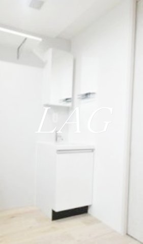 洗面設備　独立洗面台です。