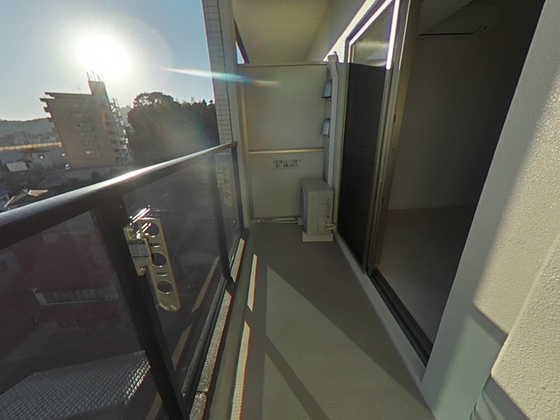 バルコニー　※別部屋の写真です