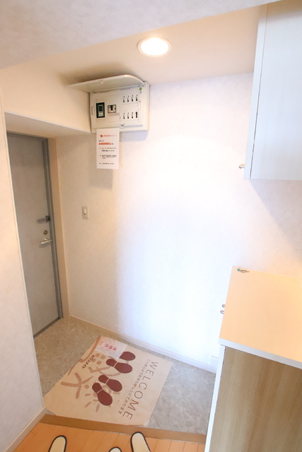 玄関　シューズボックス付きです
