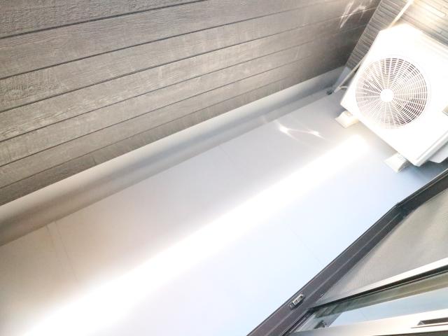 バルコニー　落ち着いた時間を過ごせるバルコニーです