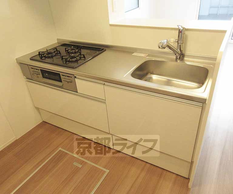 キッチン　システムキッチンで使いやすい！