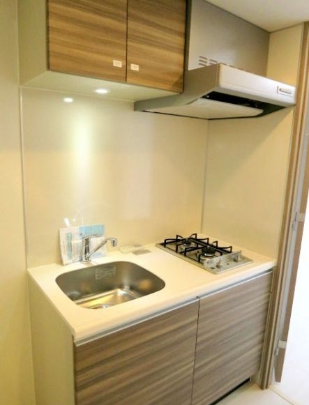 キッチン　★使いやすい二口コンロ、システムキッチン★