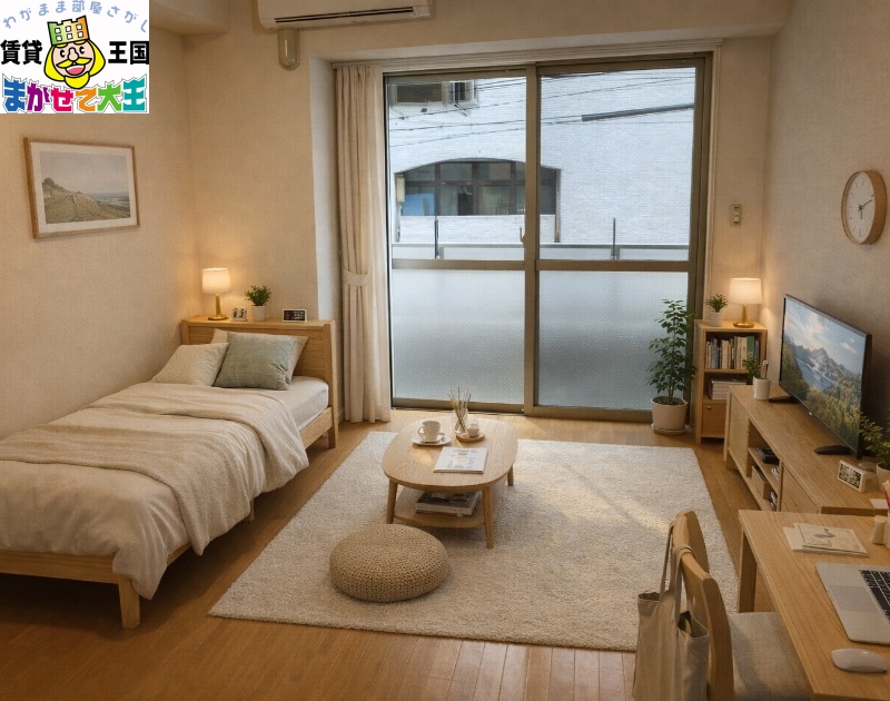 居室・リビング　家具・インテリアはＣＧです