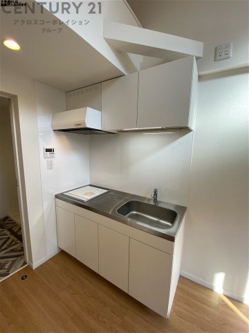 キッチン　火を使わず安心のIHコンロ付きキッチンです☆