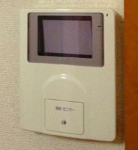 セキュリティ　モニター付きインターホン