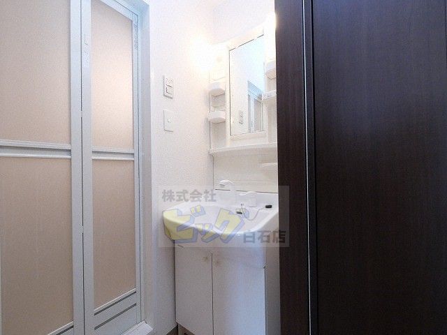 洗面設備　シャンプードレッサー完備しています♪